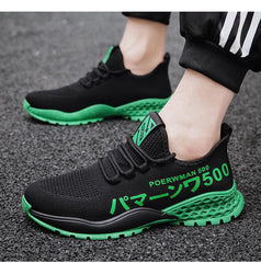 Men's Lightweight Breathable Running Shoes Slip-On Sneakers