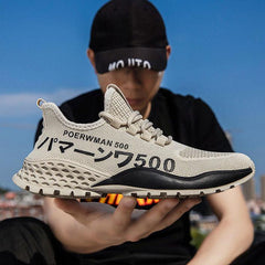 Men's Lightweight Breathable Running Shoes Slip-On Sneakers
