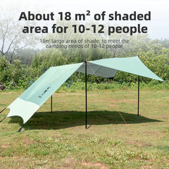 Waterproof UPF50+ Camping Canopy Sun Shelter Tent