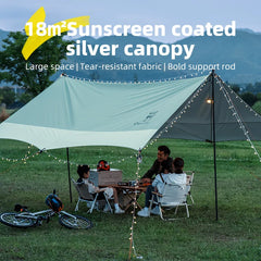 Waterproof UPF50+ Camping Canopy Sun Shelter Tent