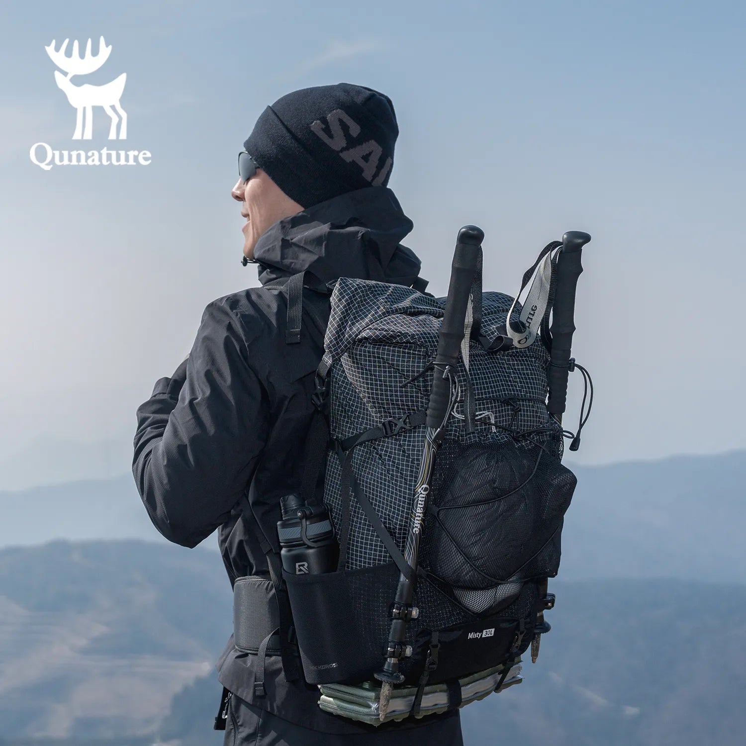 30-35L Waterproof Lightweight Hiking Backpack Outdoor Daypack