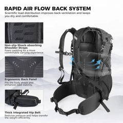 30-35L Waterproof Lightweight Hiking Backpack Outdoor Daypack