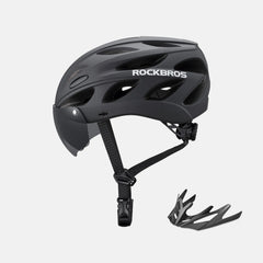 Bike Helmet Visor Goggles Cycling Protection