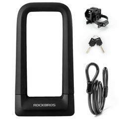 Heavy-Duty Anti-Cut Bike U-Lock Security