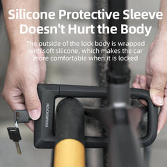 Heavy-Duty Anti-Cut Bike U-Lock Security