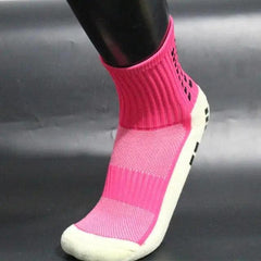 Anti-Slip Soccer Grip Socks Breathable Cotton Sports