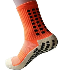 Anti-Slip Soccer Grip Socks Breathable Cotton Sports